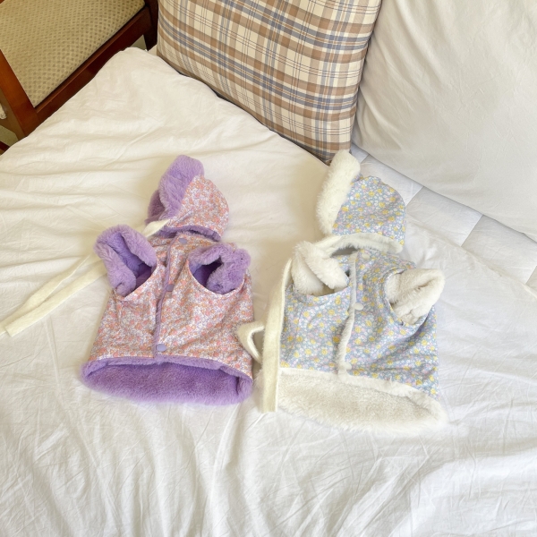 [겨울맞이특가] 헤이오 플라워 밍크 보닛