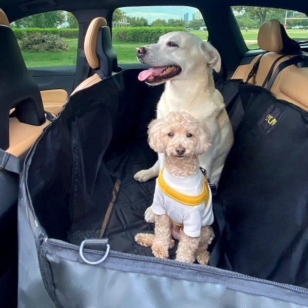 페오펫몰,라이칸 강아지카시트 M사이즈 대형견카시트 털날림방지 방수 올커버 풀커버 반려견 반려동물