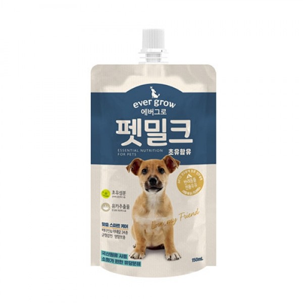 페오펫몰,에버그로 펫밀크(초유함유)150ml (박스/10개입) [최저가]