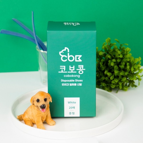 페오펫몰,코보콩 에어슈즈 일회용 강아지 신발 20매