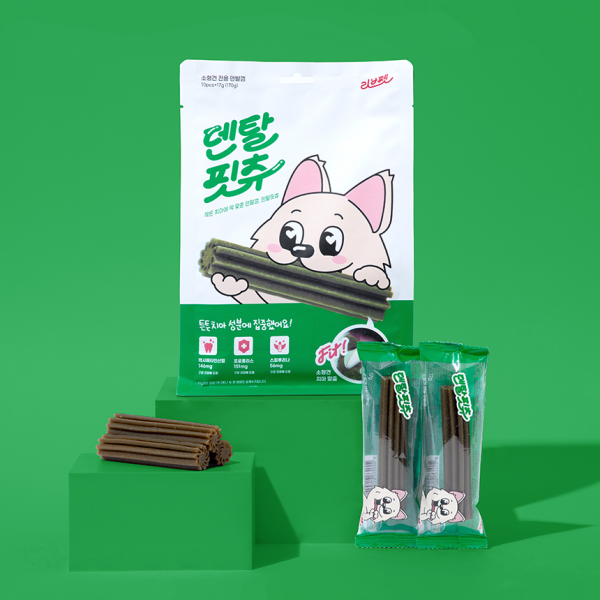 페오펫몰,(대용량할인)리브펫 덴탈핏츄 소형견 노령견 전용 17g*50P