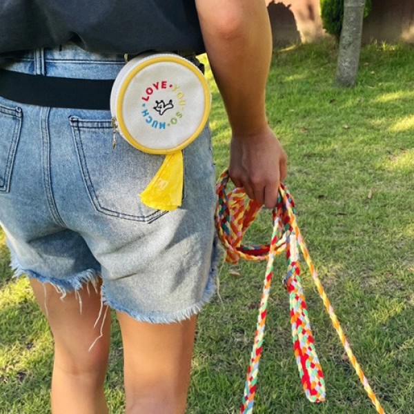 페오펫몰,탬버린 풉백 (배변 가방) 핑크