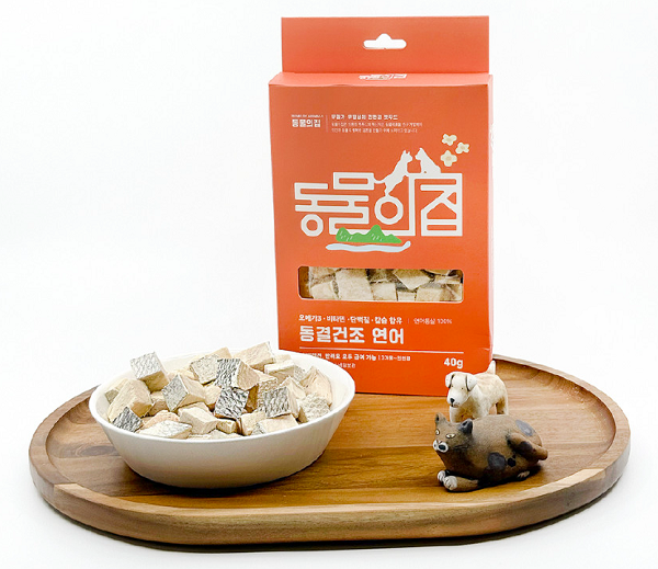 [댕캉스특가]동결건조 간식 통살연어 40g 휴대용 강아지 트릿 동물의집 고양이동결건조 훈련용 건강 펫푸드, 통살연어트릿