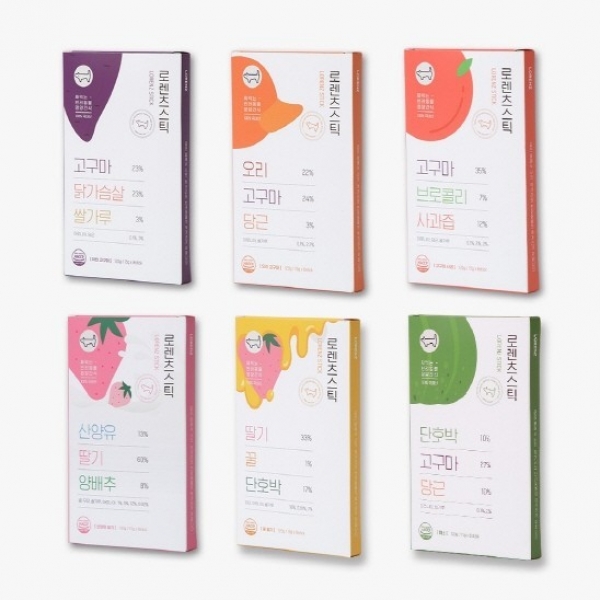 페오펫몰,[로렌츠] 강아지 고양이 스틱간식 오리고구마 120g [최저가]