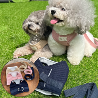 [패션독]애견의류,강아지옷,강아지가을옷,강아지패션,강아지하네스,와플하네스세트