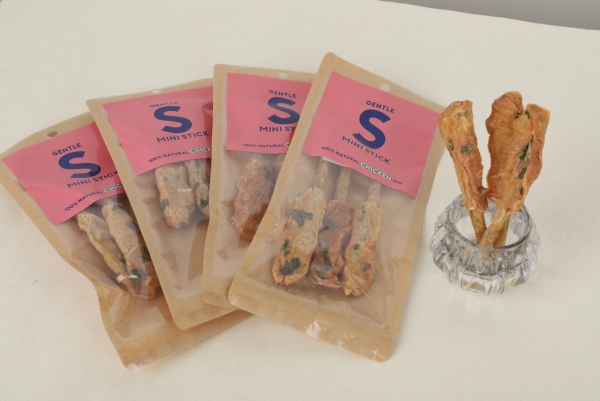 [오플][꽃길특가]  강아지수제간식 젠틀미니스틱 닭고기