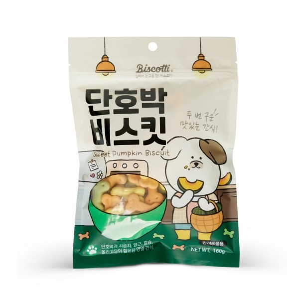 페오펫몰,[멤버십 비밀가격][더주스] 비스코티 단호박,당근,시금치 비스켓 160g