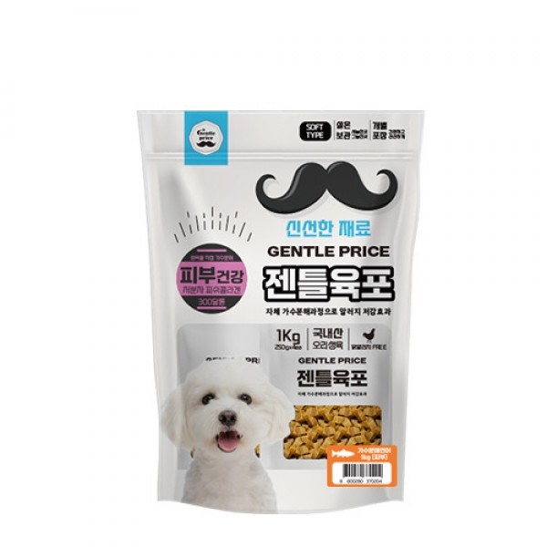 페오펫몰,[스페푸] 젠틀육포 강아지간식 1kg 소고기,소간,연어 선택 x 2