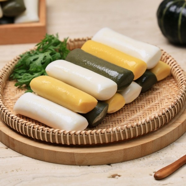 페오펫몰,[반려인혜택][더바른떡] 삼색가래떡 1kg