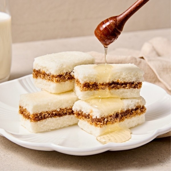 [더바른떡][감사특가] 우유꿀설기 500g