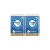 [따스한특가]깨끗한나라 4겹 순수 프리미엄 더퍼스트 25m 30롤 2개