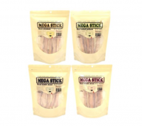 [바닐라펫] 메가스틱 중대형견 오래먹는 간식 250g 5p [최저가]