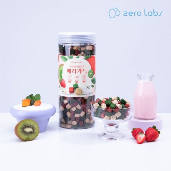 제로랩스 베리가득 딸기+키위+요거트 1kg