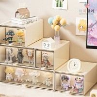 아이끌레 키트 레이어드 다용도 칸막이 피규어 보관함