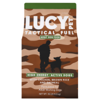 [멤버십 비밀가격][루시펫] 독 택티컬 퓨얼 치킨, 현미 & 오트밀 13kg 전술사료 특수훈련견 14mm [반려동물]