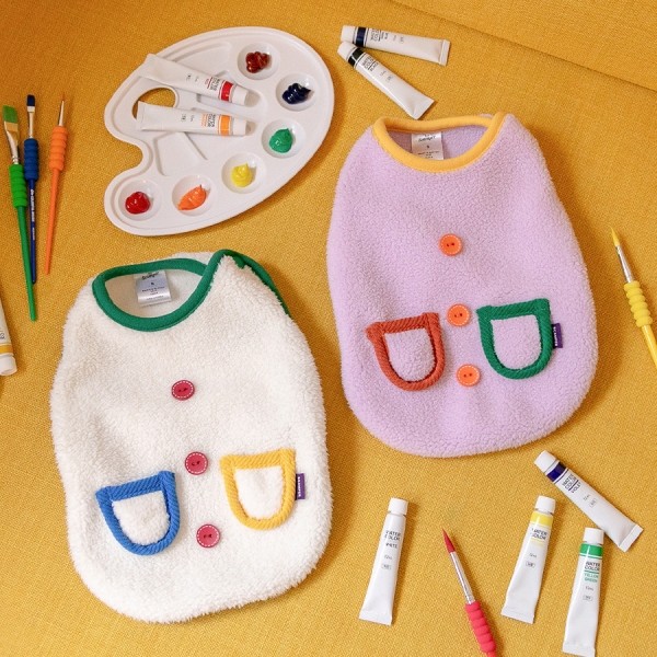 페오펫몰,스캠퍼 팔레트 버튼 베스트 [퍼플]