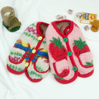 [주문폭주]국내제작 · 원단고퀄 할머니집에서 입을듯한 귀요미 시골집조끼