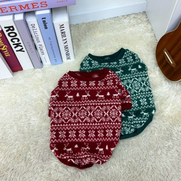 [해피댕댕] 노르딕니트 / 강아지 겨울옷 연말감성 S-2XL
