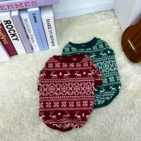 [해피댕댕] 노르딕니트 / 강아지 겨울옷 연말감성 S-2XL