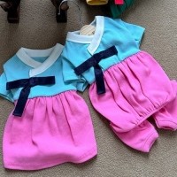 [멤버십 비밀가격][코코아허니] 비비드한복(핑크블루) [최저가]