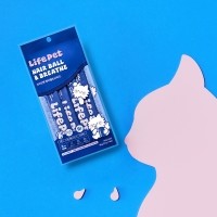 [라이프펫][새해특가] 기호성 테스트 맛보기 고양이 헤어볼 영양제 기관지 호흡기 구토 츄르 4p