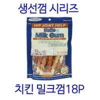 [멤버십 비밀가격][헬로도기] 치킨밀크껌-18P [반려동물]