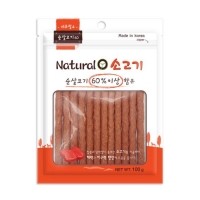 [멤버십 비밀가격][네츄럴오] 소고기져키 100g [반려동물]