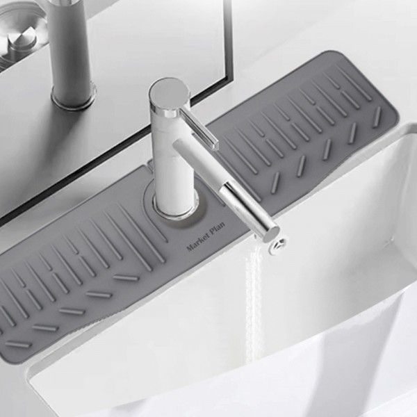 마켓플랜 싱크대 세면대 실리콘 물빠짐 매트