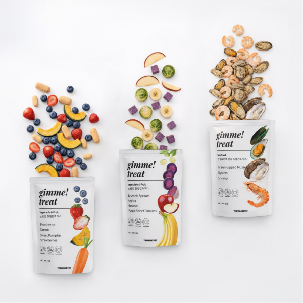 페오펫몰,씽크라이크펫 김미트릿 믹스 강아지 동결건조간식 면역+관절, 30g, 1개