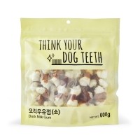 [멤버십 비밀가격][더주스] 띵독 오리우유껌 본 S 600g(큰봉투)