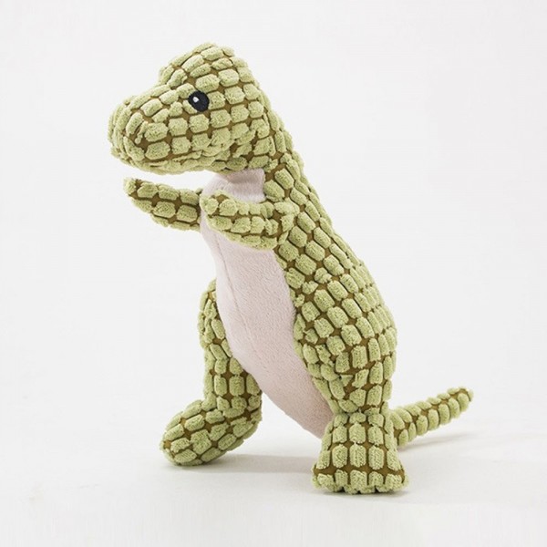 페오펫몰,크레용펫 강아지 장난감 인형 봉제 공룡 삑삑이 치석제거