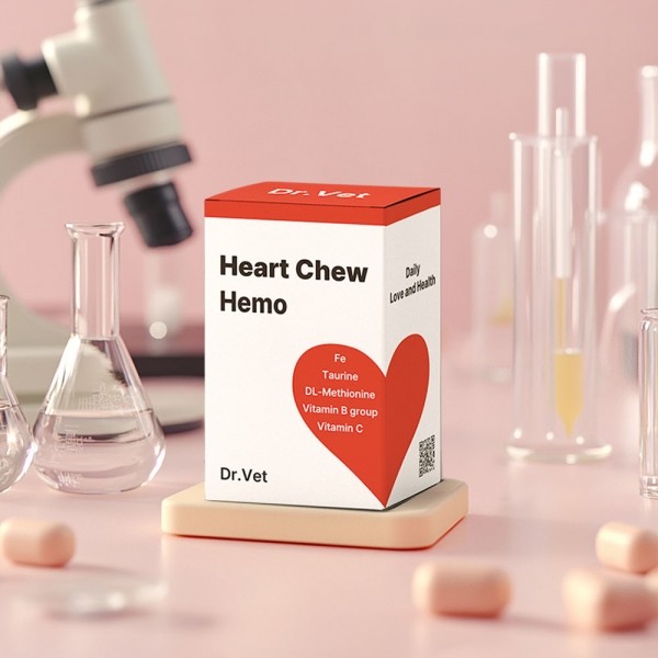 페오펫몰,닥터벳 하트츄 헤모 철분 영양제 30정