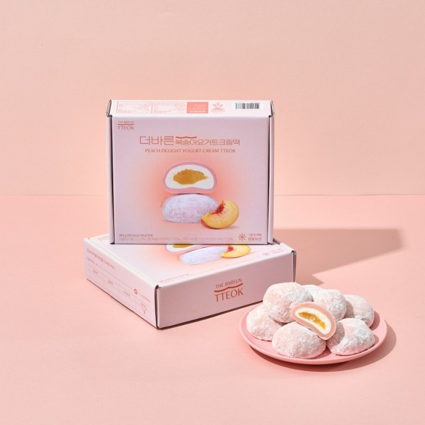 [더바른떡][감사특가] 복숭아요거트크림떡 360g