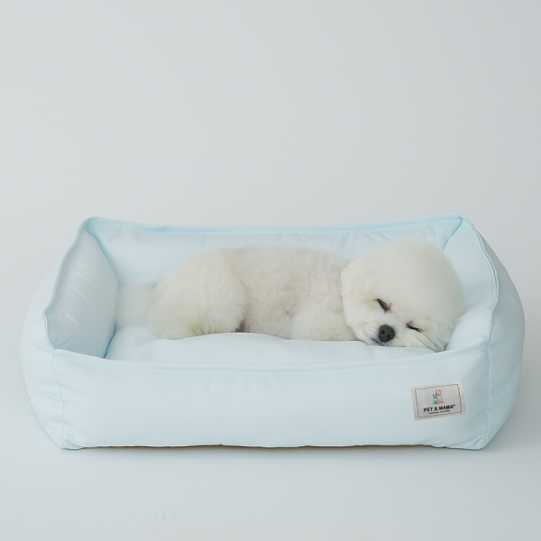 페오펫몰,[펫앤마마][새해특가] 파스텔 강아지 방석 쿠션 3종 (라이트블루/라이트핑크/라이트옐로우) M~XL