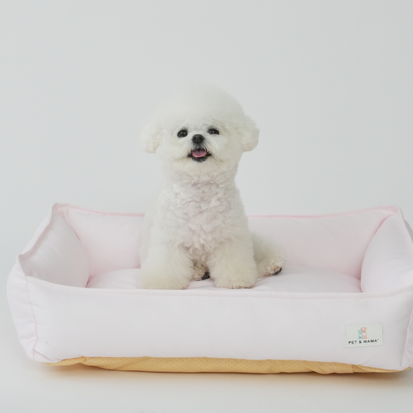 페오펫몰,[펫앤마마][새해특가] 파스텔 강아지 방석 쿠션 3종 (라이트블루/라이트핑크/라이트옐로우) M~XL