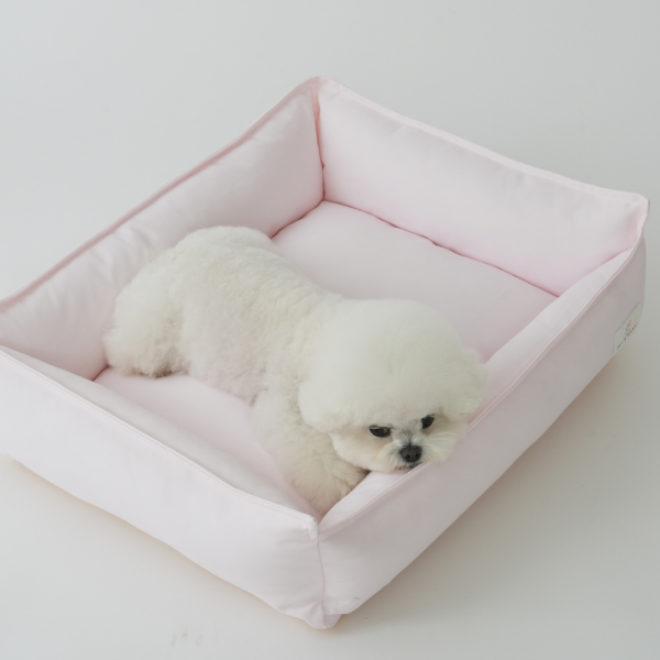 페오펫몰,[펫앤마마][새해특가] 파스텔 강아지 방석 쿠션 3종 (라이트블루/라이트핑크/라이트옐로우) M~XL