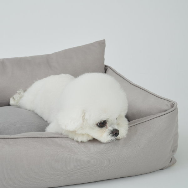 페오펫몰,[펫앤마마] 강아지 방석 쿠션 등받이 5종 (베이지/핑크/라이트그린/그레이/블루베이지) M~2XL