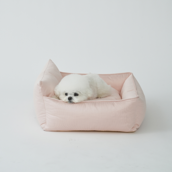 페오펫몰,[펫앤마마] 강아지 방석 쿠션 등받이 5종 (베이지/핑크/라이트그린/그레이/블루베이지) M~2XL