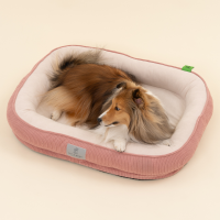 [펫앤마마] 강아지 방석 쿠션 3종 (더스티블루/로즈브라운/딥옐로우) M~2XL