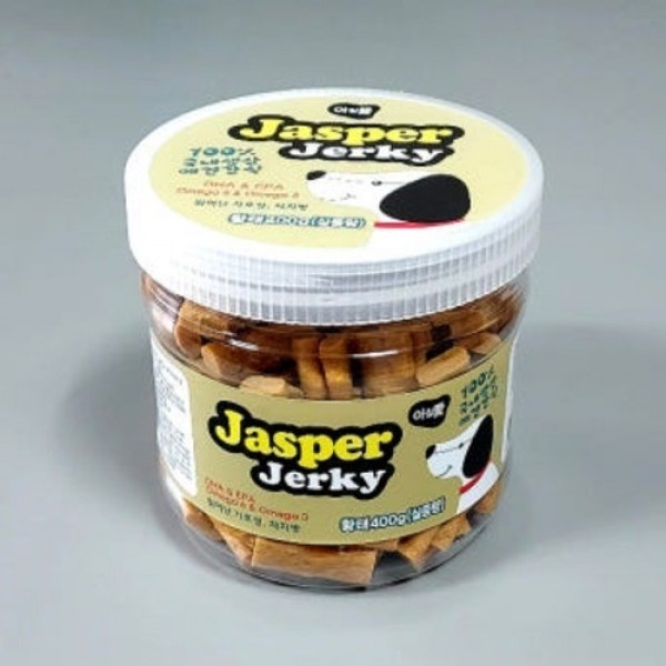 페오펫몰,[멤버십 비밀가격][제스퍼] 져키 간식400G [반려동물]