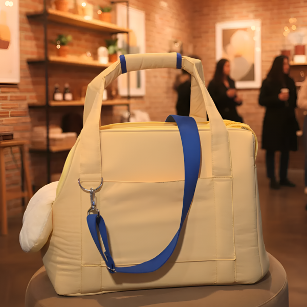 페오펫몰,[스윗테일][꽃길특가] 핸드메이드 강아지이동가방 비비드토이백 [반려동물]