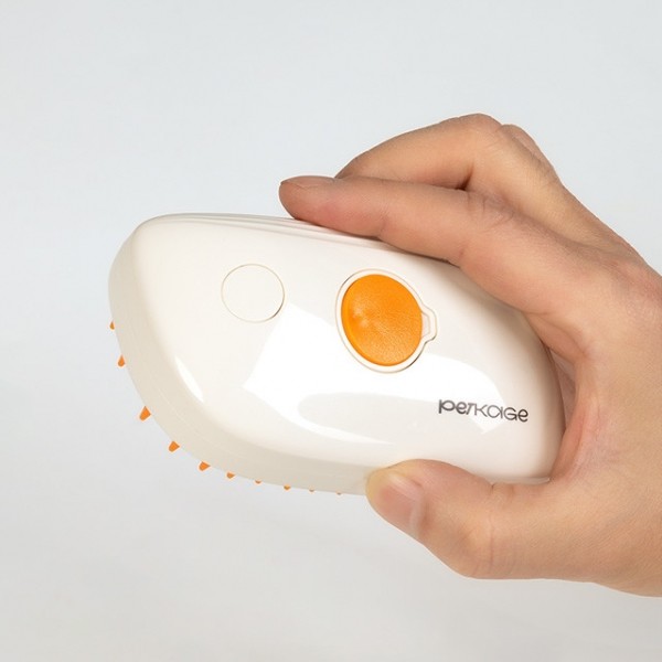 페오펫몰,[펫키지] 미스트 분사 촉촉 브러쉬Ⅰ화이트 [반려동물]