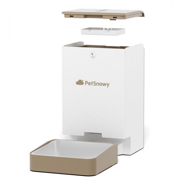 페오펫몰,[펫키지] 스마트 무소음 자동 급수기 브라운 [반려동물]