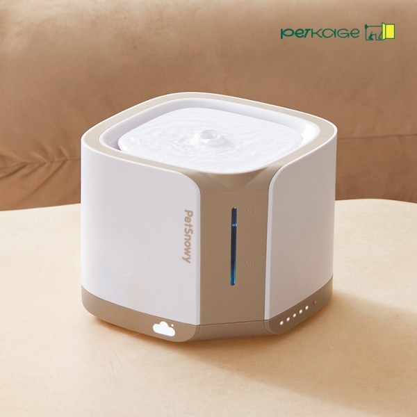 [펫키지] 스마트 무소음 자동 급수기 브라운 [반려동물]