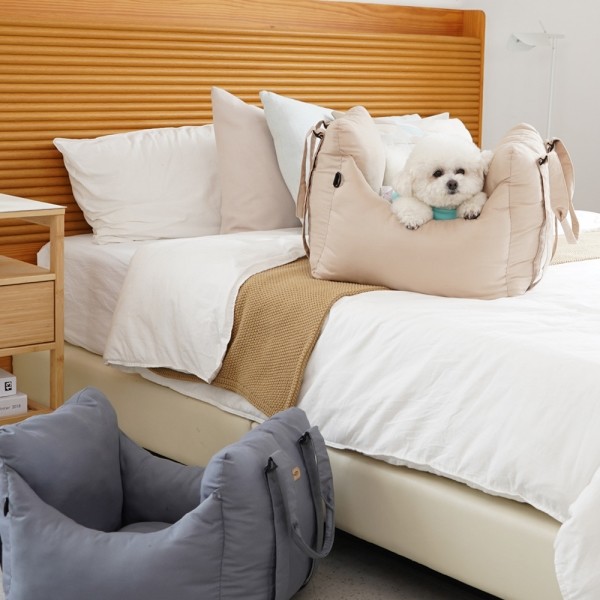 페오펫몰,레드퍼피 프리다 카시트 애견카시트 강아지카시트 차량카시트 카시트 애견방석 하우스 강아지 고양이 자동차카시트