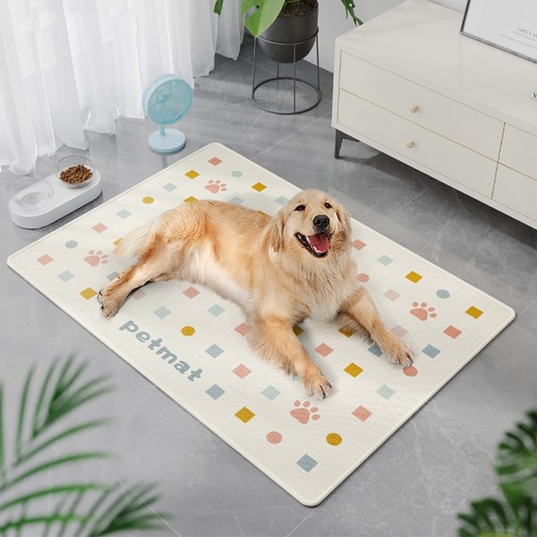 페오펫몰,레드퍼피 아이스실크 매트 애견매트 애견방석 강아지매트 강아지침대 침대 매트 방석