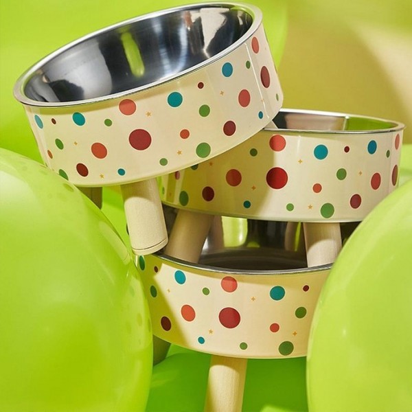 페오펫몰,레드퍼피 앙쥬 분리형식기 애견식기 강아지식기 식기 밥통 밥그릇
