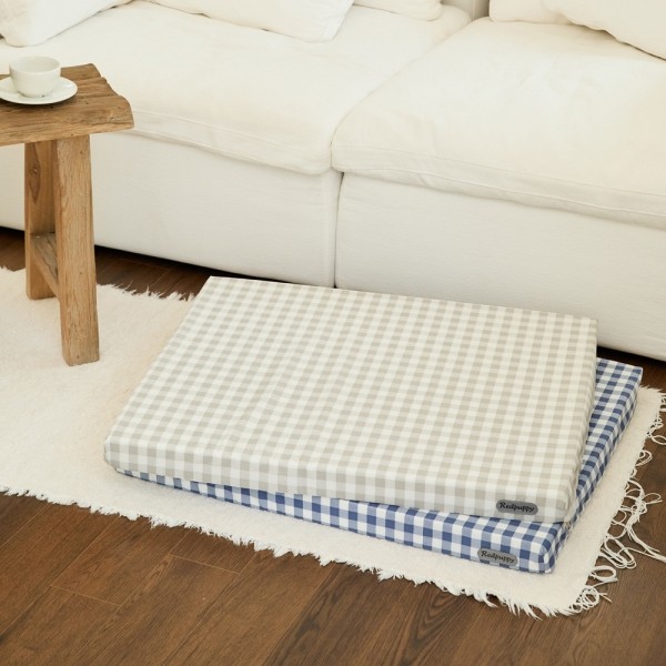 페오펫몰,레드퍼피 브릴스 침대쿠션 강아지방석 강아지침대 애견침대 여름방석 침대 시원한 유모차방석