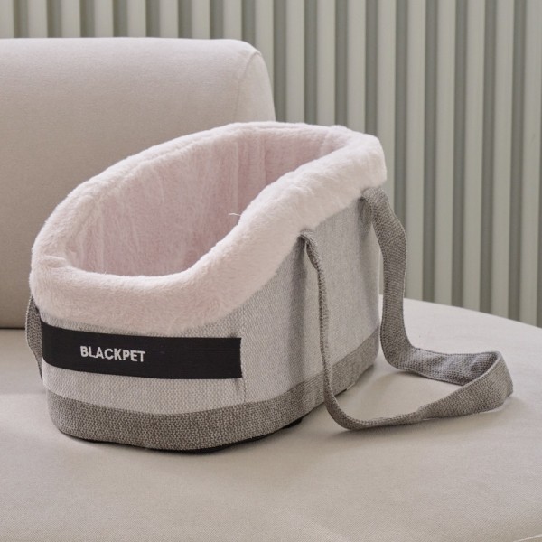 페오펫몰,레드퍼피 캐멀콘솔카시트[이동가방겸용] 강아지방석 강아지침대 애견침대 여름방석 침대 시원한 유모차방석