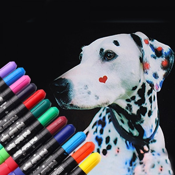 페오펫몰,레드퍼피 미숑 반려동물 염색스틱 미용 염색 털관리